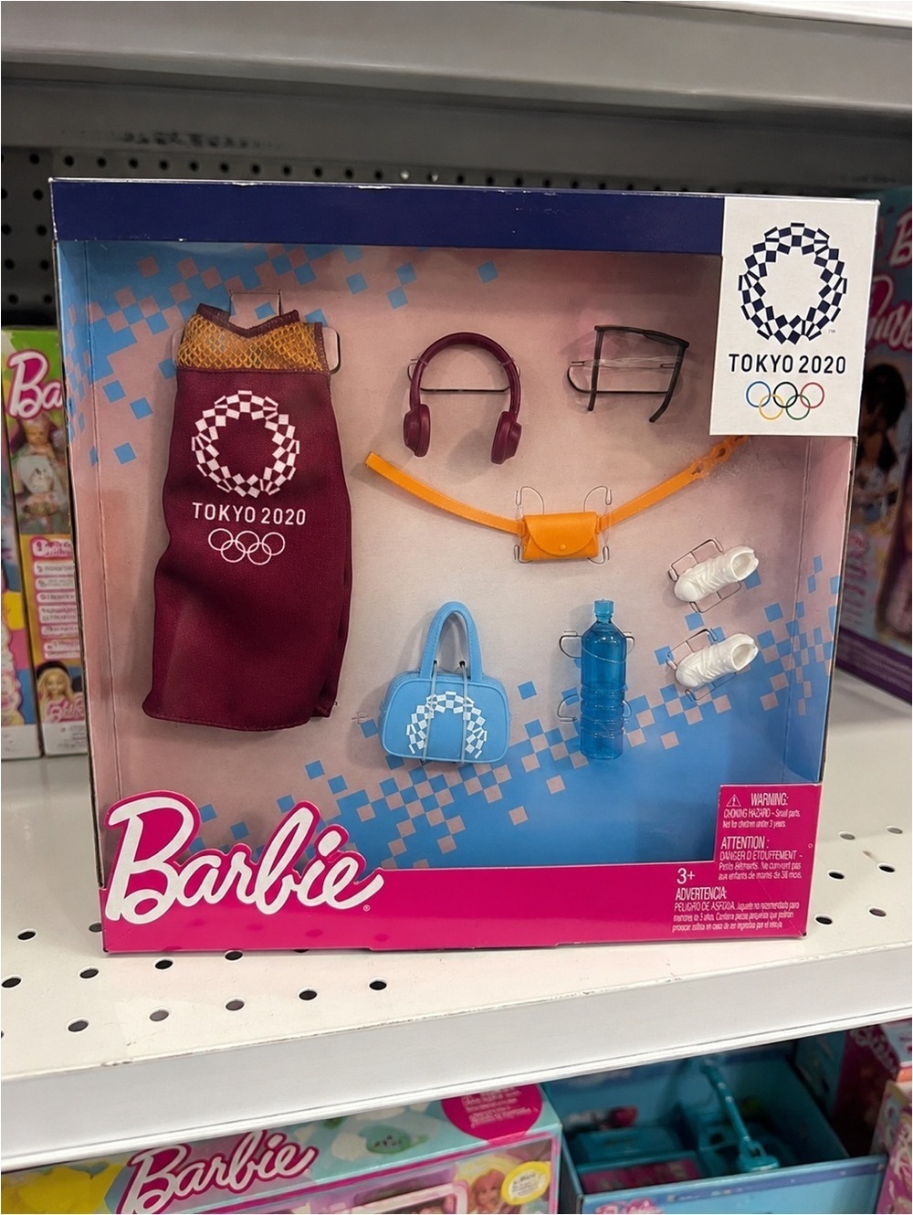 Barbie Tokyo 2020 Olympic Games Accessory Pack NIB Mattel